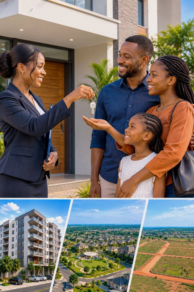 Remise des clés à une famille — Urbania accompagne l’accès à la propriété